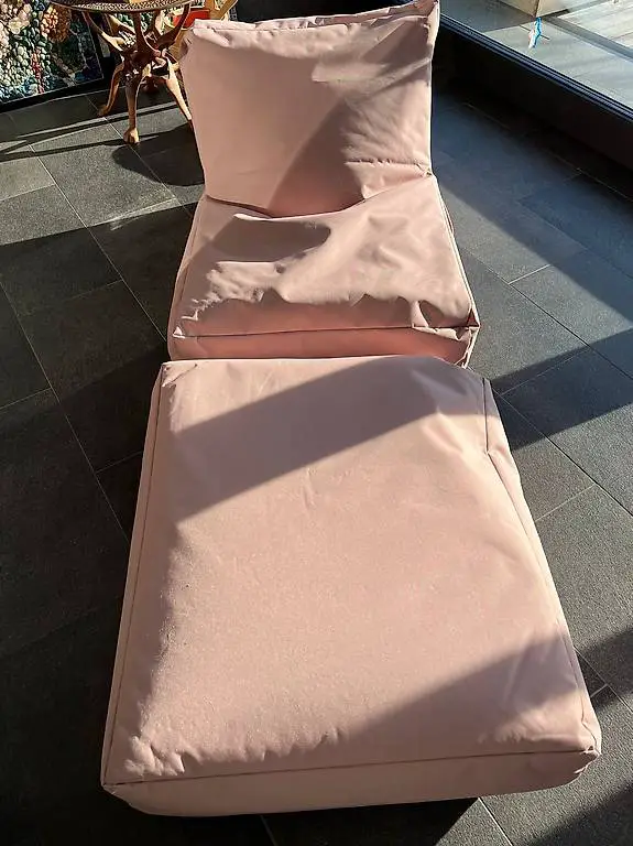sitzsack mit sofafunktion pink