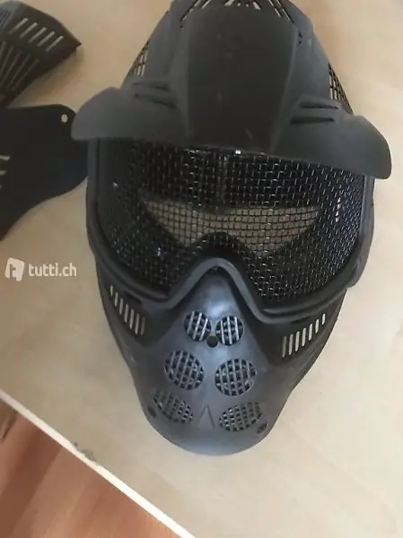 Maske Softair Paintball