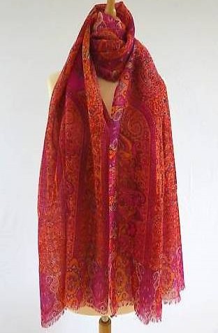 Neu: Design A - Schal - Wolle - bunt