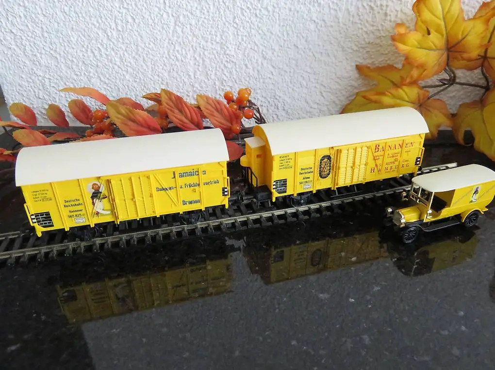 Modelleisenbahn Märklin 4876 Banana Transport Car Set HO