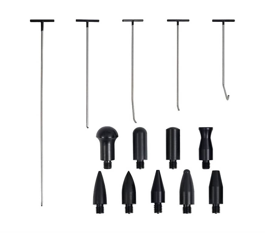 5-tlg. Ausbeulwerkzeug-Set Lackschadenfrei Edelstahl