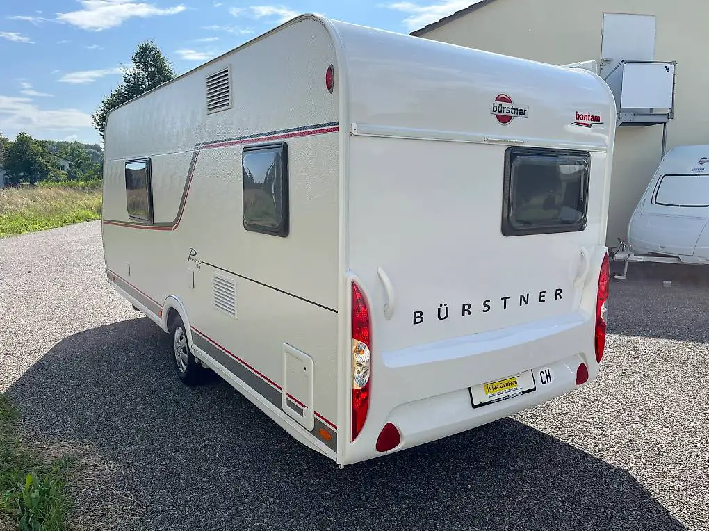 Wohnwagen Bürstner Premio Life 460TS Neuwertig mit Werksgar