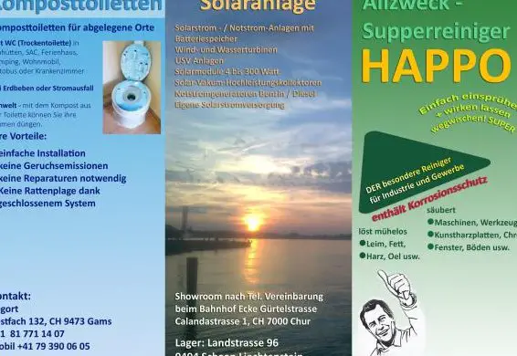 Regort swiss Qualität Komposttoilette mit Solarsystem