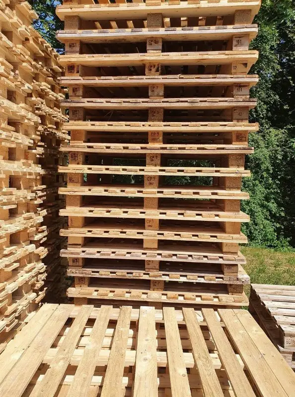 Gebrauchte CP 7 Chemiepaletten 110x130cm