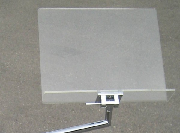  Siesta Combi Notenständer und Lesehilfe, schwarz