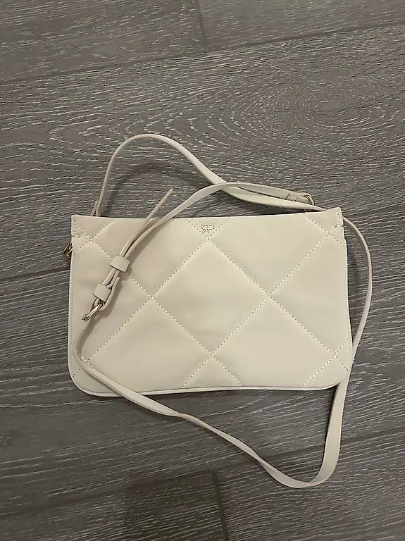 Schultertasche Parfois beige