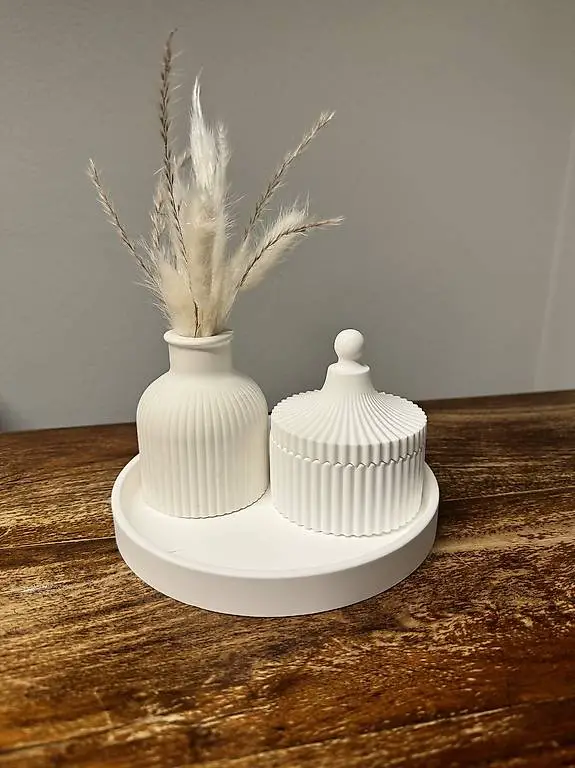 Tischdekoration weiss classic