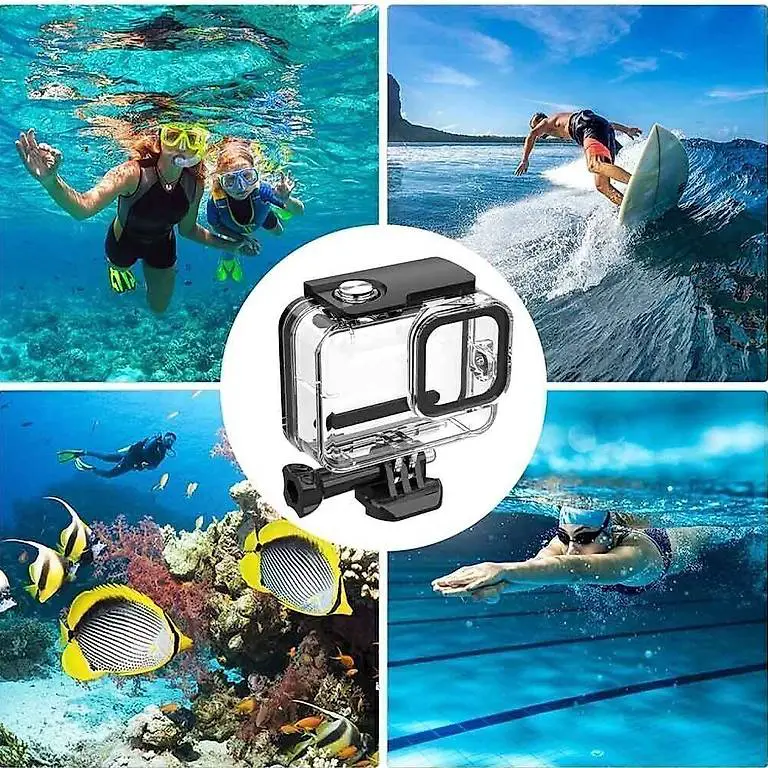 Portofrei GoPro Hero 12 11 10 9 Gehäuse Wasserdicht Tauchen
