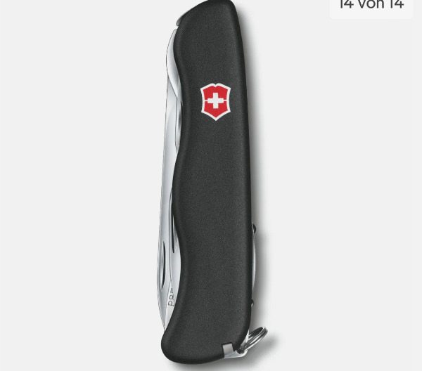 Victorinox Swiss Military Outrider schwarz Taschen Messer 14