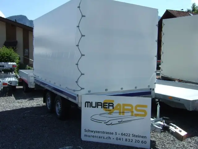 Blyss Condor 2 2"700Kg mit Blachenaufbau, Brücke-Verdeck