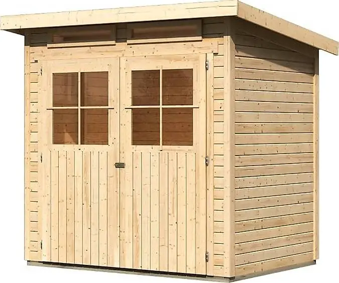 Gartenhaus mit 19 mm Wandstärke 220x420x260 cm