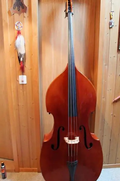 3/4 Stehbass massives Holz