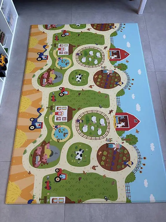 Spielteppich Busy Farm