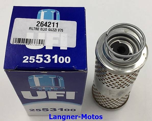 ufi ölfilter 2553100 moto guzzi 750/850 v75 v7 v9 v85
