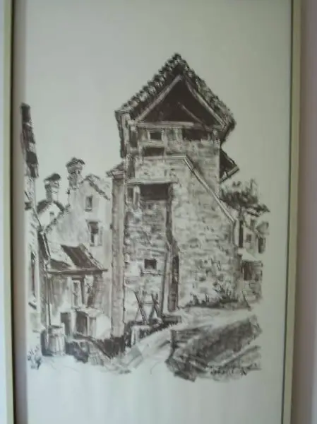Lithographie von Gustav Ritschard