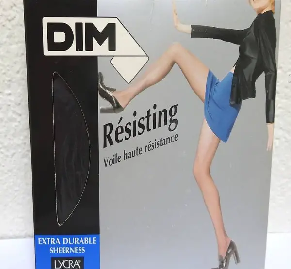Neue DIM Strumpfhose - Résisting - schwarz - Gr. 2