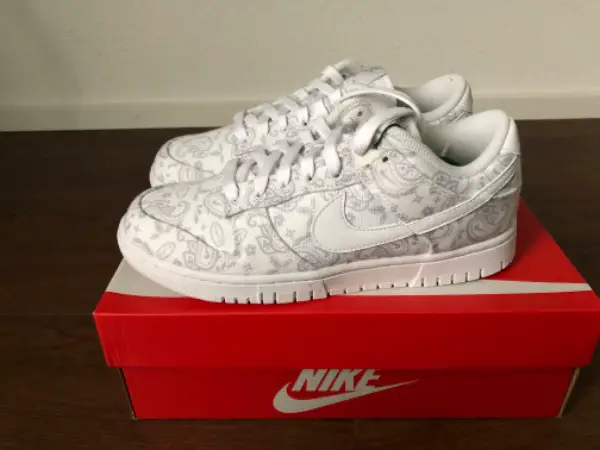 Nike Dunk Low White Paisley EUR38