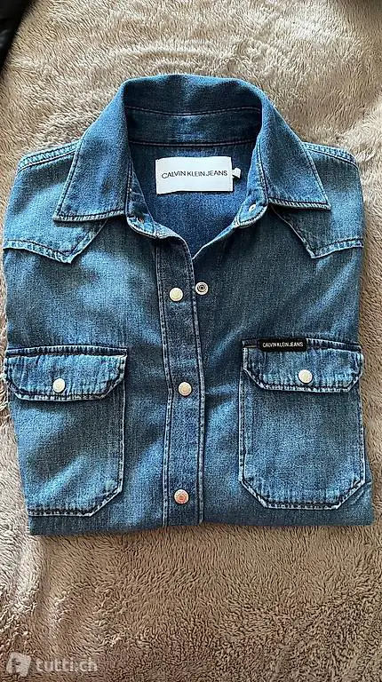 Calvin Klein Jeans Damen Hemd Grosse XS