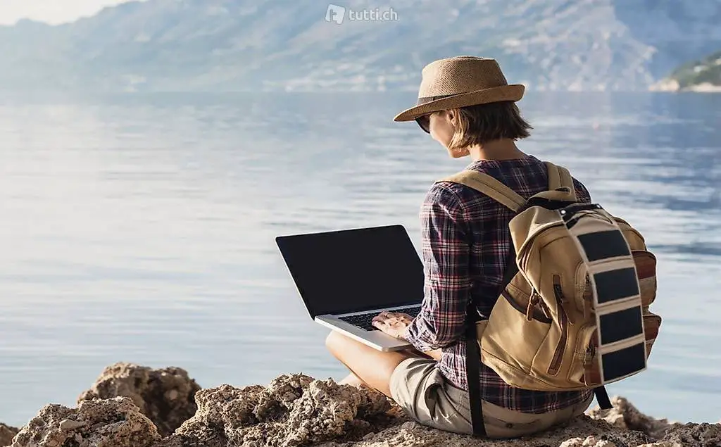 pannello solare, power Bank, nuovo