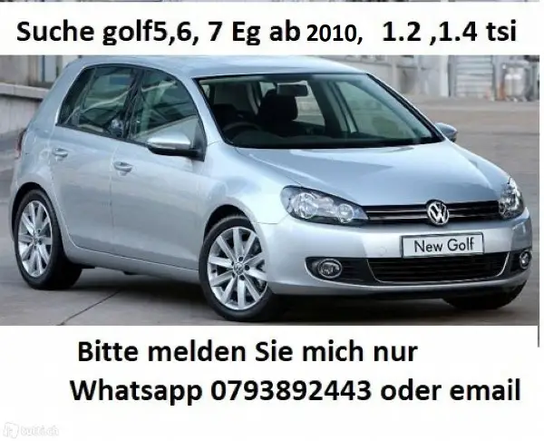 Gesuche Golf 6 oder golf plus ab 2010 Bj