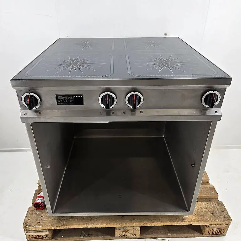 Kochherd I Induktionsherd Menu System