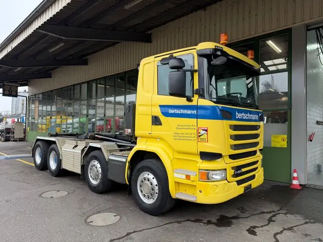 SCANIA, R450, Abrollkipper (Haken)