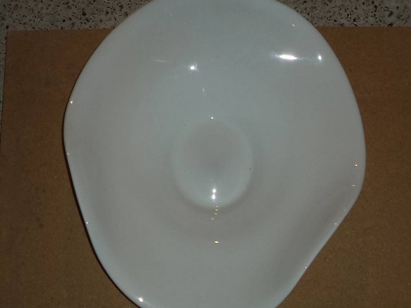 weisse Schale / Früchteschale