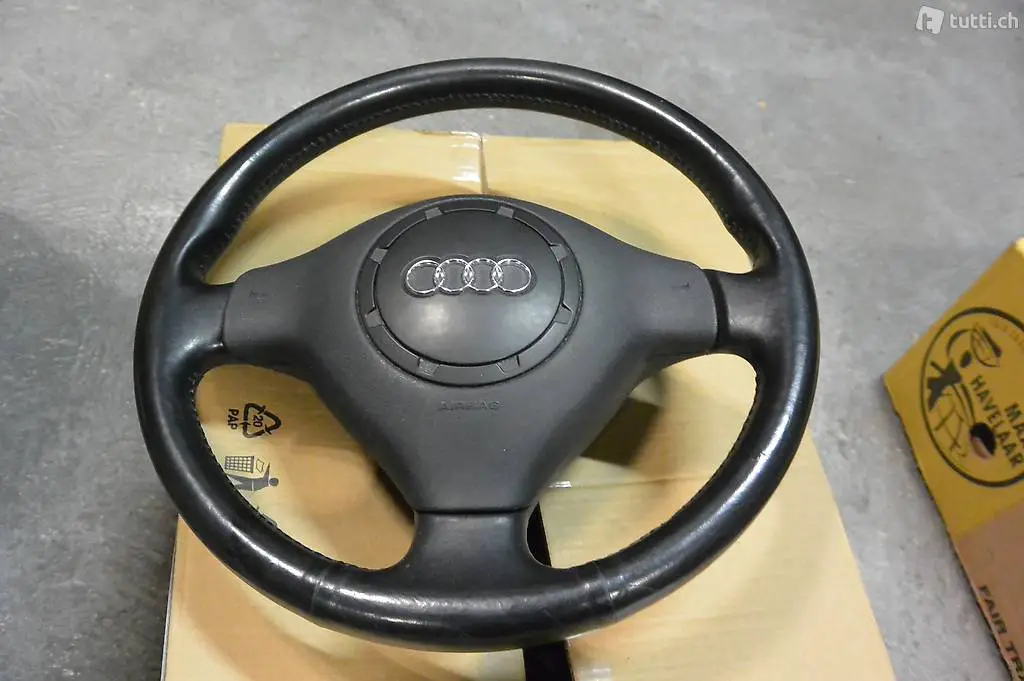  3-Speichen Leder Lenkrad Audi A3 8L