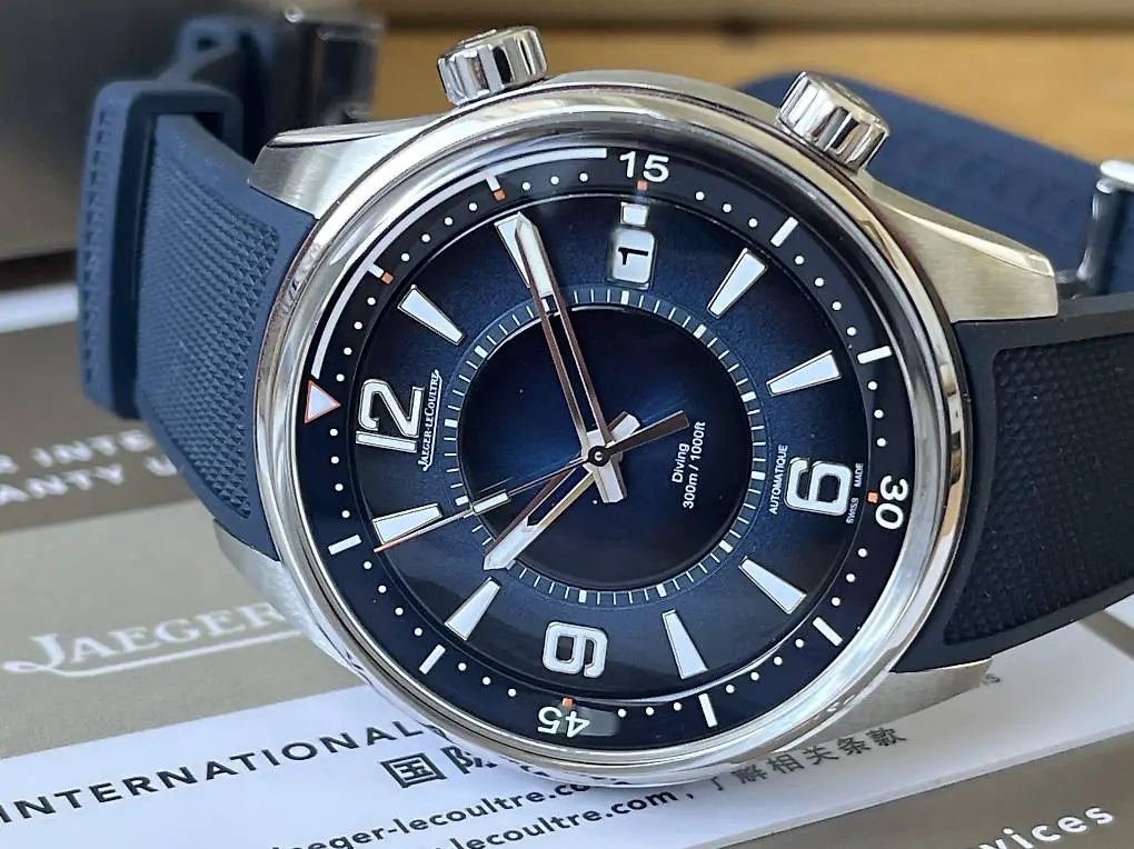 Jaeger LeCoultre Polaris Mariner Date Blue Fullset