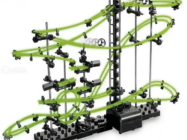  Circuit à billes, toboggan à billes,spacerail Venus-GLOW-,L2