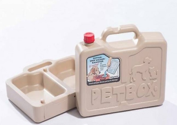  Box da viaggio acqua e cibo (nuovo)