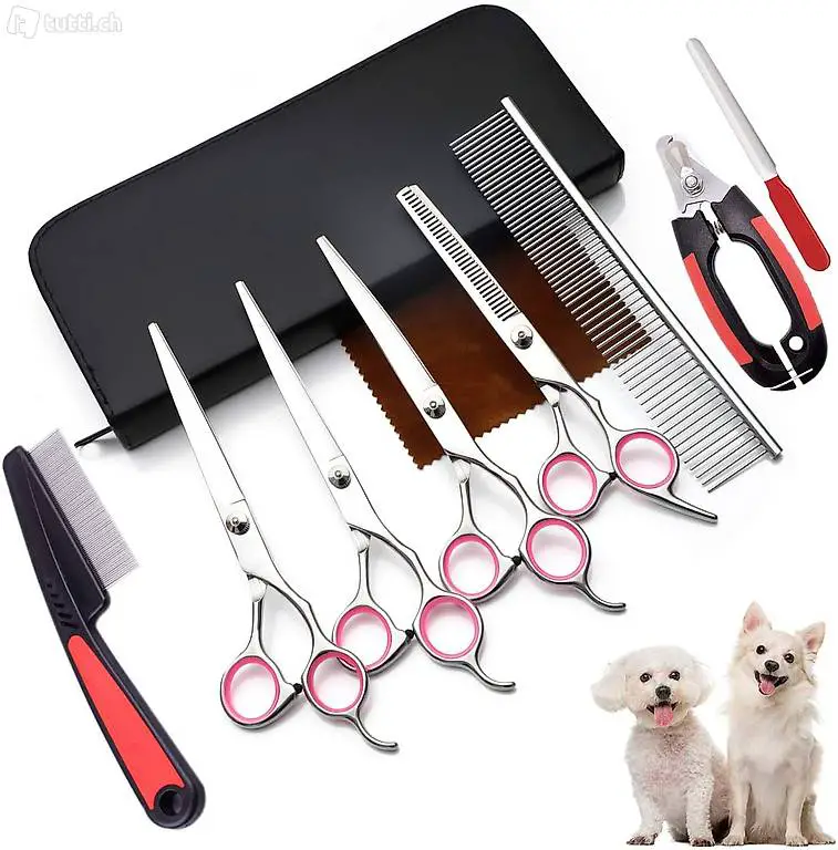  Fellscheren-Set für Hunde und Katzen