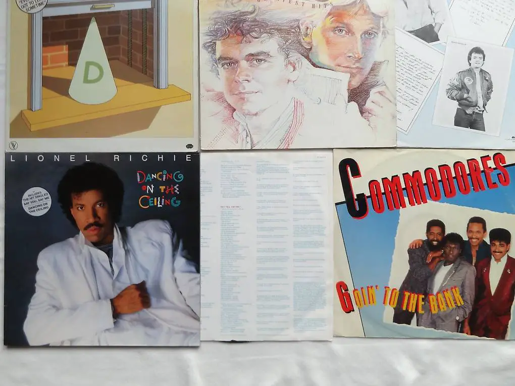 Korgis A.Supplay L.Richie Commodores Vinyl Gewaschen