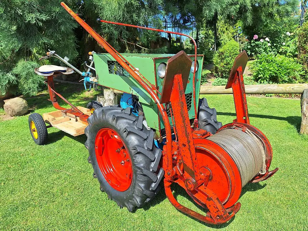 Rapid Spezial Diesel mit Orig. Frontseilwinde 200m Zugseil