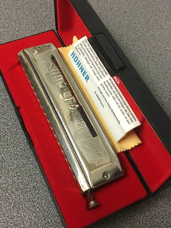 mundharmonika hohner super 64 chromonica