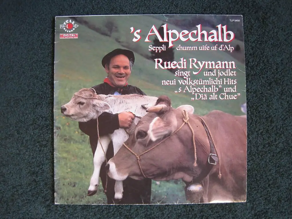 Ruedi Rymann"s Alpechalb LP / Vinyl / Schallplatte