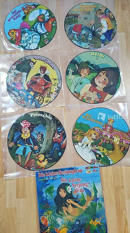 Märchen Schallplatten (Picture Disc"s)