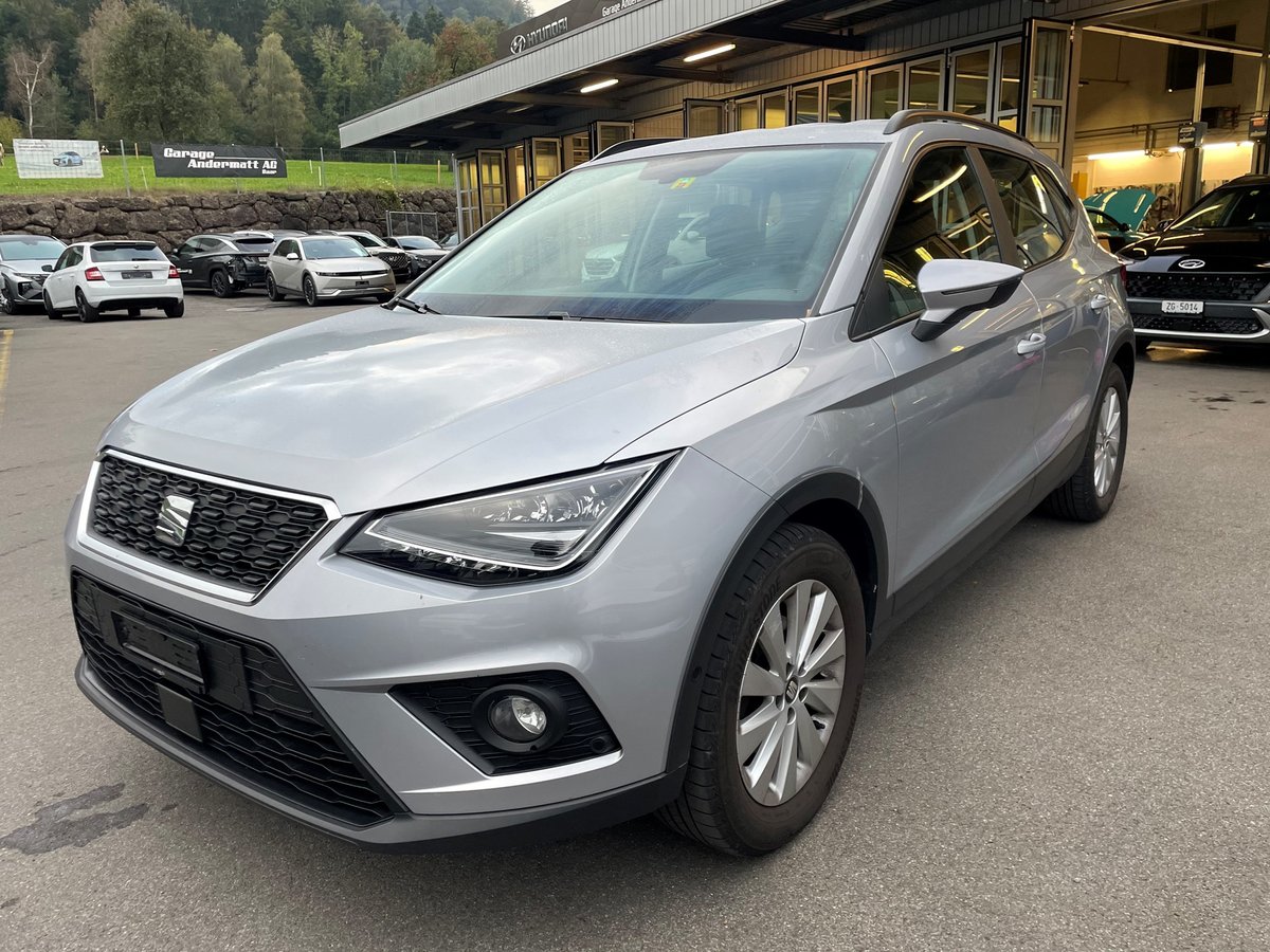 seat arona 1.0 tsi eco dsg swiss fr