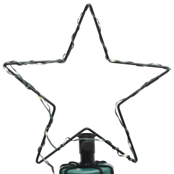  vidaXL LED-Weihnachtsbaum mit Erdnägeln Kaltweiss (343551)