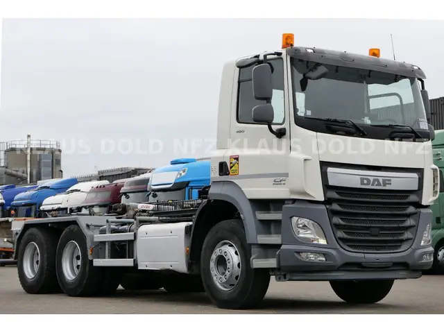 DAF, CF 460, int. Nr. 0224161, Abrollkipper (Haken)