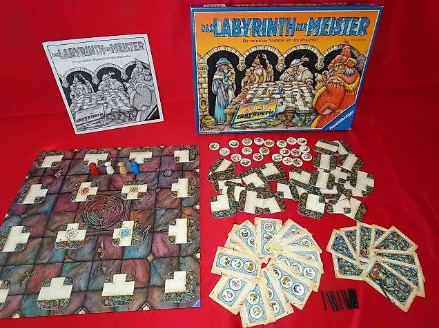 Das LABYRINTH der MEISTER, Ravensburger Spiele® ab 10jährig.