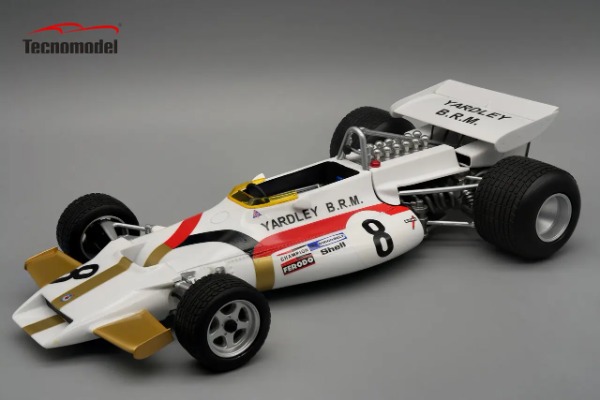 BRM P160 Pedro Rodriguez F1 Ducth GP 1971 Tecno 1:18