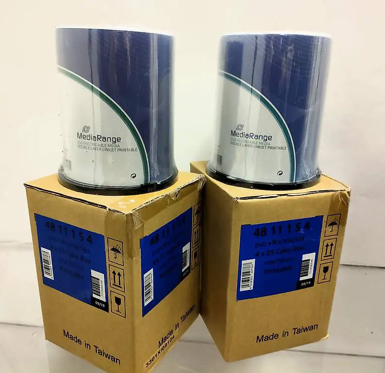 DVD+ Rohlinge 8,5GB, Grossmenge verfügbar. Preis pro 200 Stk