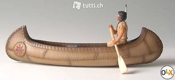 Schleich Indianer im Kanu