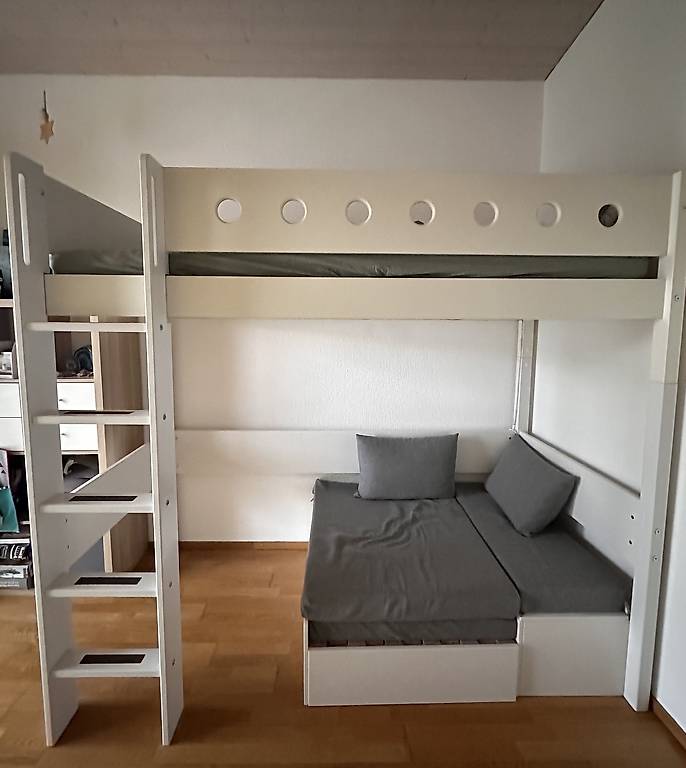 Flexa Hochbett B: 110.0 cm x T: 210.0 cm x H: 185.0 cm