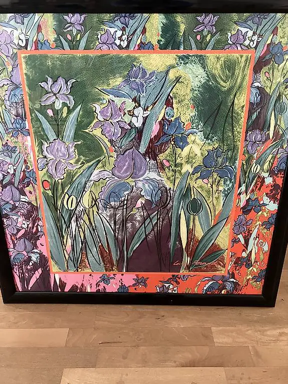 Seidenfoulard-Bild von Louis Feraud