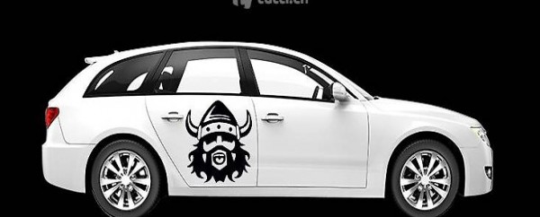  Wickinger Aufkleber für Auto und Wände