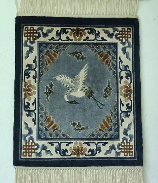 Chinesischer Seidenteppich, Wandteppich