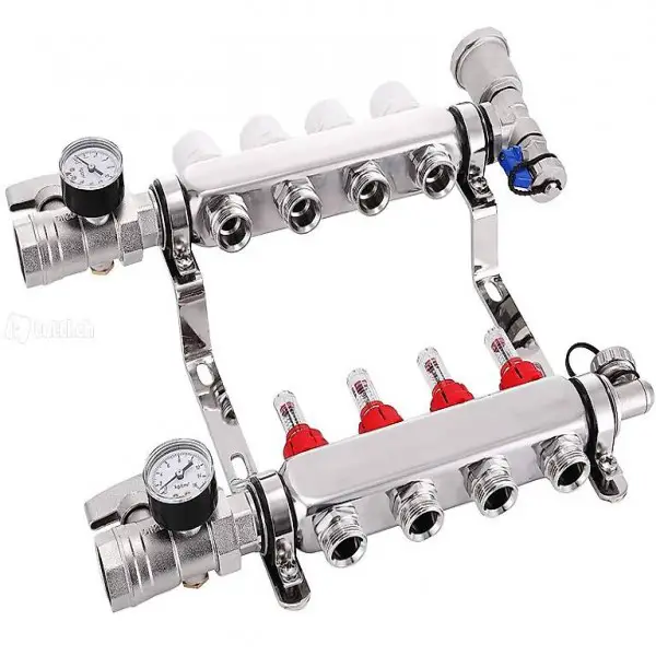  Heizkreisverteiler 4 Heizkreise Fussbodenheizung