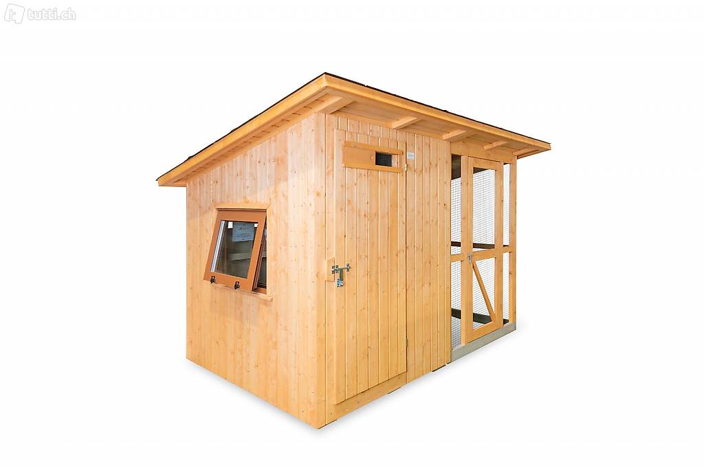  Geflügelstall Millenium mit Wintergarten